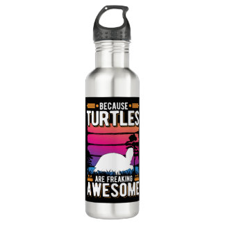 Bouteille D'eau Parce Que Les Tortues Font Des Tortues Étonnantes