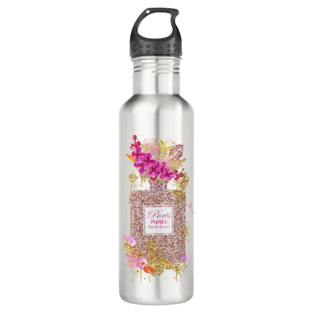 Bouteille D'eau Parfum élégant et luxueux (Devant)