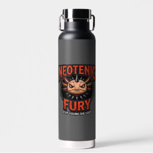 Bouteille D'eau Parodie de groupe de Heavy Metal Axolotl Tournée d