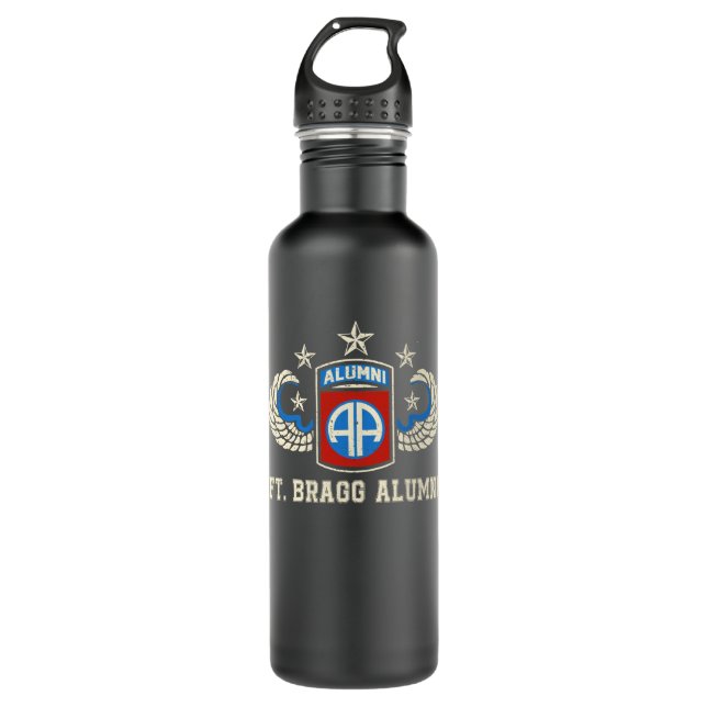 Bouteille D'eau Parrain de la 82e division aéroportée de l'armée d (Devant)