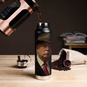 Bouteille D'eau Parrain de l'Amérique Don J. Trump