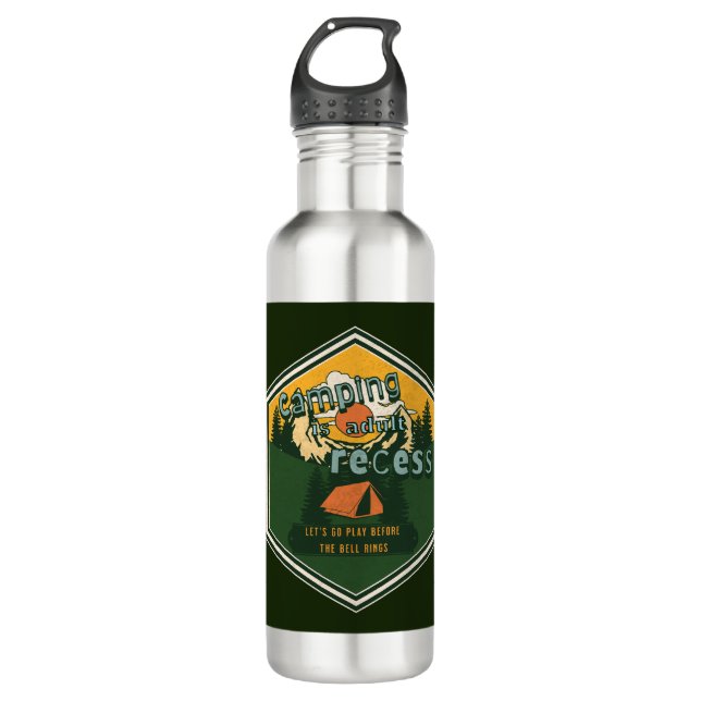 Bouteille D'eau Paruline thermique (Devant)