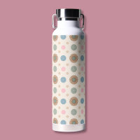 Pastel Babylonien inspiré motif floral