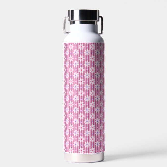 Bouteille D'eau Patty rose Floral Pattern (Avant)
