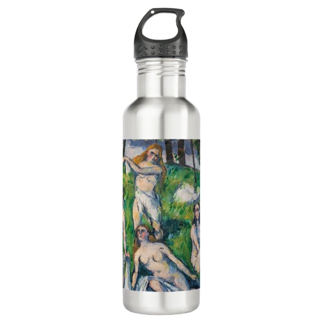 Bouteille D'eau Paul Cezanne - Quatre Bathers (Devant)