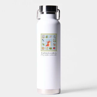Bouteille d'eau Pause Tiles Woodland Walk de 650 m