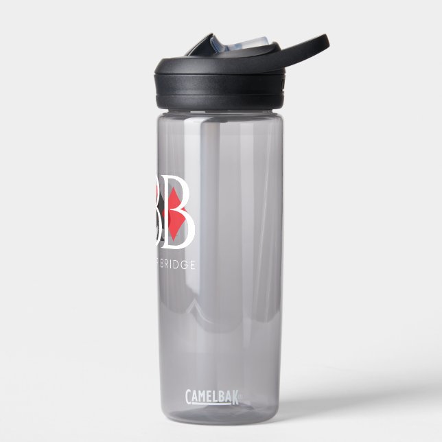 Bouteille D'eau PBB Water Bottle - Clear Red (Gauche)