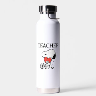 Bouteille D'eau Peanuts Snoopy Heart Hug Teacher