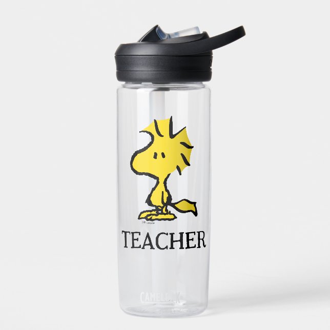 Bouteille D'eau Peanuts | Woodstock Teacher (Gauche)