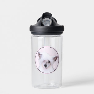 Bouteille D'eau Peinture chinoise en poudre - Art Chien