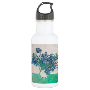Bouteille D'eau Peinture impressionniste Vase Iris de Van Gogh