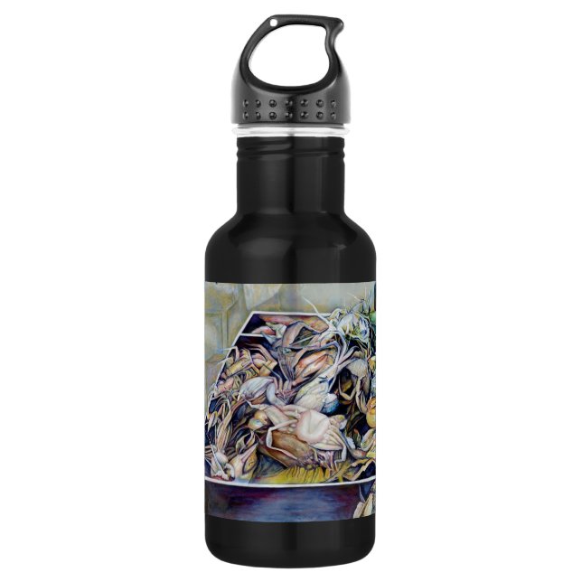 Bouteille D'eau Pensez dehors, Singapour (Devant)