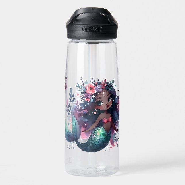 Bouteille D'eau Personalize Mermaid  (Arrière)
