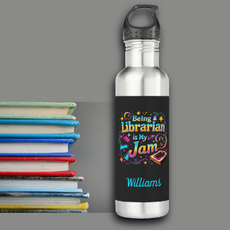 Bouteille D'eau Personalized Librarian Gift
