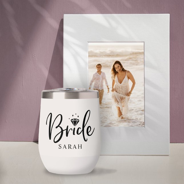 Bouteille d'eau personnalisable pour mariée et mar (Créateur téléchargé)