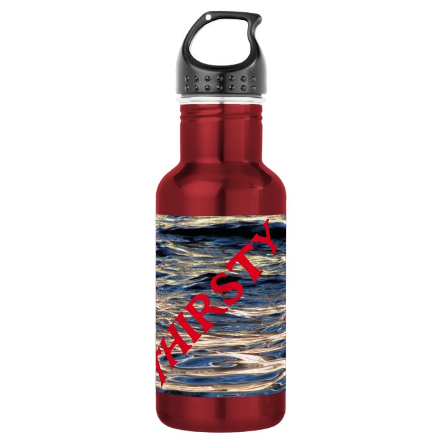 Bouteille d'eau - personnalisée (Devant)