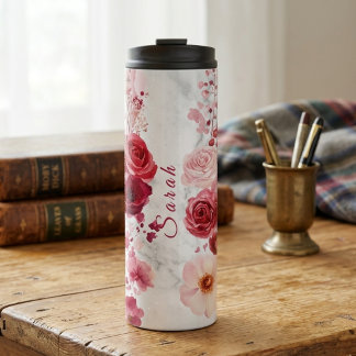 Bouteille d'eau personnalisée avec nom