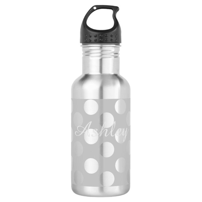 Bouteille d'eau personnalisée d'acier inoxydable (Devant)