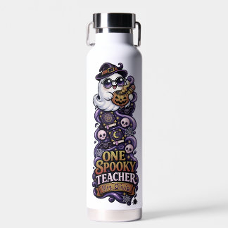 Bouteille d'eau personnalisée de fantôme d'enseign