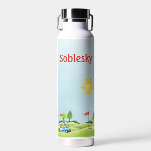 Bouteille d'eau personnalisée Golf Thor