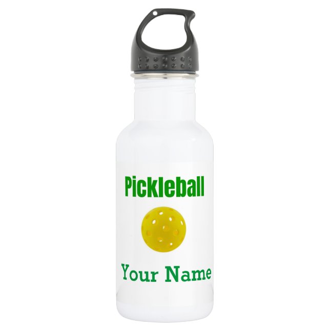 Bouteille d'eau personnalisée Pickleball (Devant)