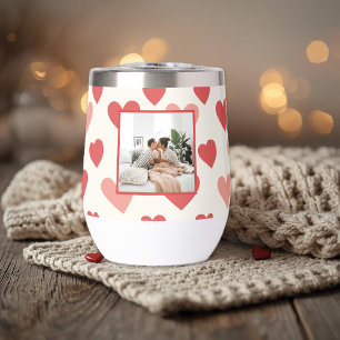Bouteille d'eau personnalisée pour la Saint-Valent