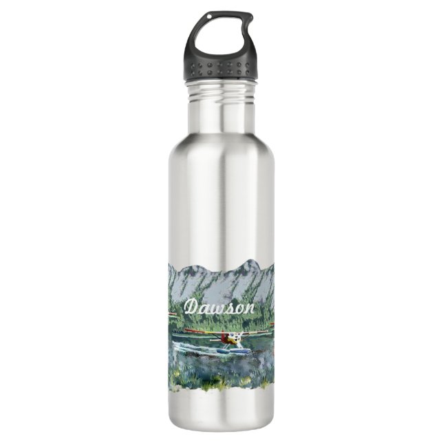 Bouteille d'eau personnalisée pour pilote (Devant)