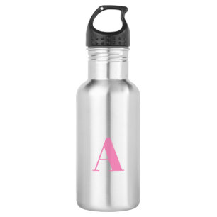 Bouteille D'eau Personnaliser, personnaliser Alphabet lettre initi