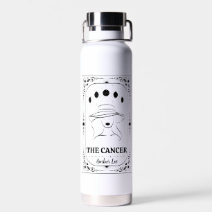 Bouteille D'eau Personnaliser Tarot Zodiaque Cancer Astrologie Ann