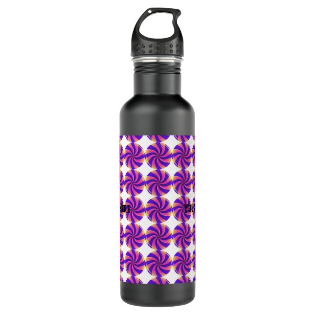 Bouteille D'eau Personnaliser votre texte ici Sweet Candy Bouteill (Devant)