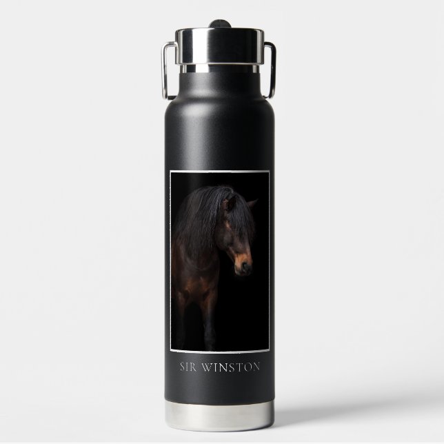 Bouteille D'eau Personnalisez votre cheval photo Equestrier Rider (Salle de sport)