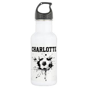 Bouteille d'eau personnelle du football du