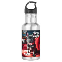 Pet photo Water Bottle