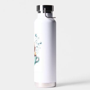 Bouteille D'eau Petit Chat Plongeur � Drôle de Kitty Scuba Amateur