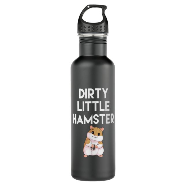 Bouteille D'eau Petit Hamster Petit Sale Joli Hamster Photo (Devant)