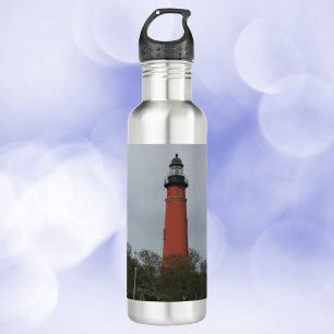 Bouteille D'eau Phare de Ponce Inlet au-dessus des arbres Photo