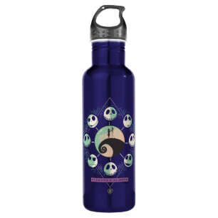 Bouteille D'eau Phases Jack & Sally Moon - Forever & Always