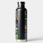 Photo collage monogramme personnalisé moderne