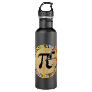 Bouteille D'eau Pi Day Pie Funny Math Enseignant Étudiants Enfants