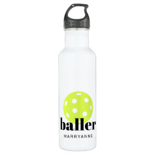 Bouteille D'eau Pickleball Baller Personnalisé