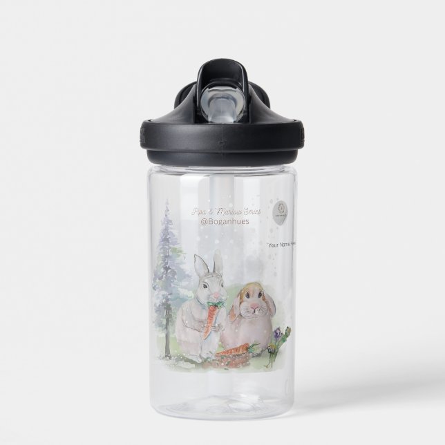 Bouteille D'eau "Pipa & Marlow" Boganhues Print Water Bottle (Avant)