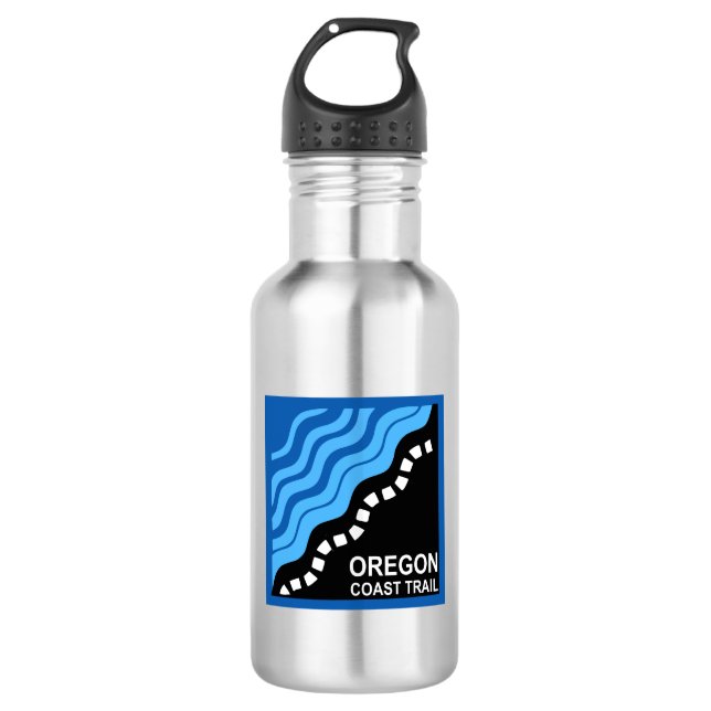 Bouteille D'eau Piste côtière de l'Oregon (Devant)