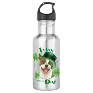 Bouteille D'eau Pitbull du jour de St Patrick