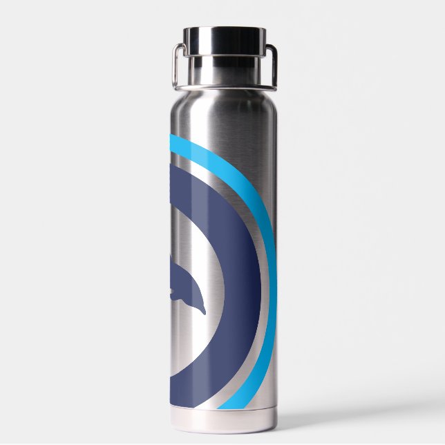 Bouteille D'eau PJK Vacuum Insulated 22oz Bottle / dolphin cropped (Arrière)