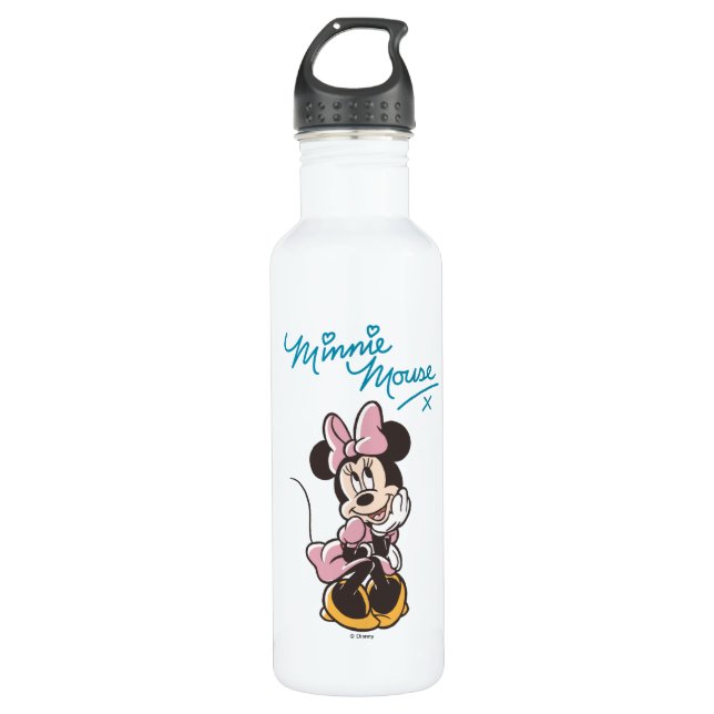 Bouteille D'eau Playful Minnie Mouse Polka Dot Daydream (Devant)