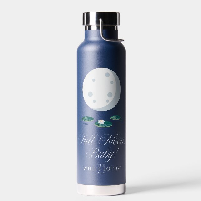 Bouteille D'eau Pleine lune, Bébé ! - Le Lotus Blanc (Gauche)