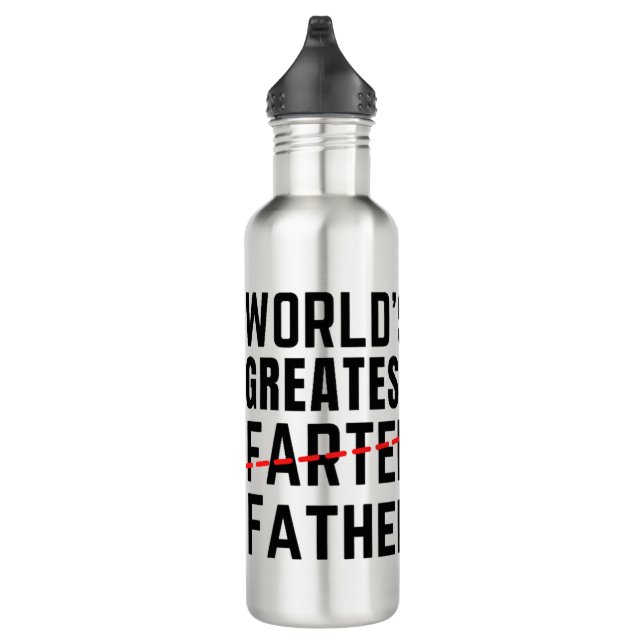 BOUTEILLE D'EAU PLUS GRAND AGRICULTEUR DU MONDE - PÈRE - FÊTE DES  (Droite)