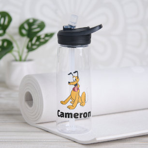 Bouteille D'eau Pluton Classique Rouge Collet