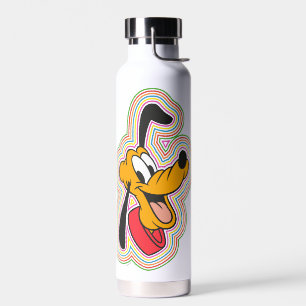 Bouteille D'eau Pluton Rétro Radiant Pop Art