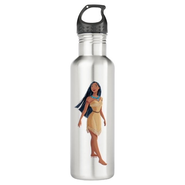 Bouteille D'eau Pocahontas Esprit du Vent (Devant)